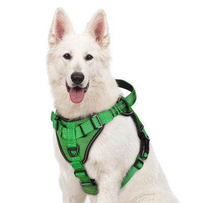 China Luxury Adjustable Thoughtful Large Small Medium Dog Harness Personalized Dog Durable Walking Strap for sale