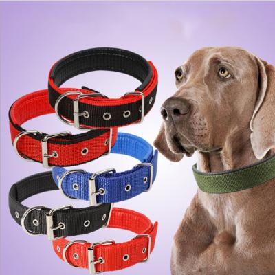 China Wholesale Viable Adjustable Wear-Resistant Nylon Neck Strap Pet Foam Cotton Dog Leash Pet Protector Collar for sale