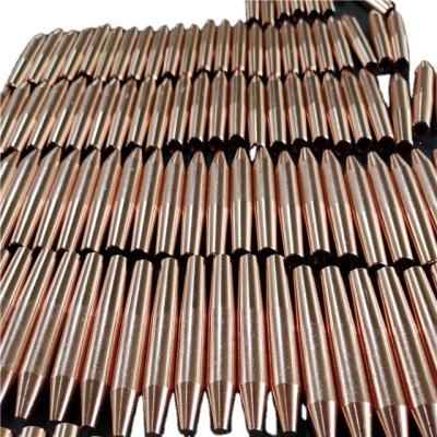 China Long Life Time Best Price Cucrzr Welding Electrode Tip Cap For Stationary Spot Welding Machine for sale