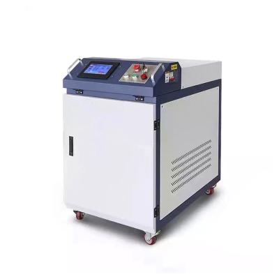 China Exterior Paint Cleaning Stand By Continuous 1000W 1500W 2000W 3000W Laser Cleaning Machine Rust Removal Tool Machine For Metal for sale