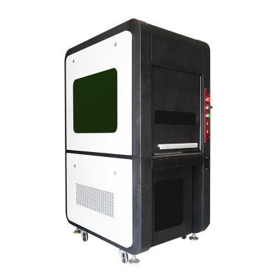 China 1mm Full-enclosed gold and silver name jewelry cutting deep fiber laser 50w engraving machine for sale