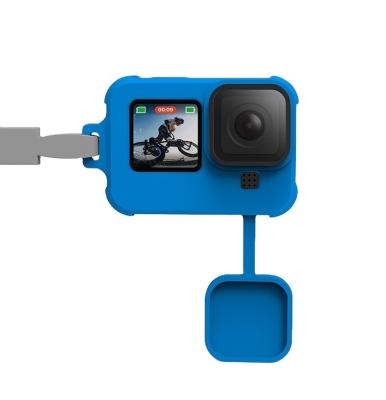 China Popular The Latest Dustproof Silicone Protective Case For GoPro 9 10 Action Camera for sale