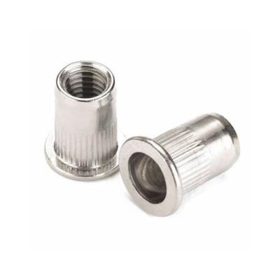 China Pan Rivets Manufacturer Pan Flat Head Semi-hollow Semi-tubular Rivets Aluminium Stainless Steel Semi Tubular Rivet for sale