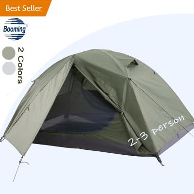 China Popping Outdoor Camping Backpacking Tent Outdoor Camping 2 3 People Tent 4 Season Winter Skirt Tent Double Layer Waterproof Survival Hiking Tents for sale