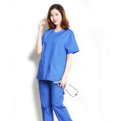 Κίνα High Quality Hospital Hospital Uniforms Sets Designer Short Sleeve Jogger Custom Nurse Scrubs Uniform With Logo προς πώληση