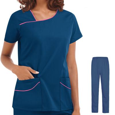 China Hospital Factory ODM Customer Size Sets Medical Short Sleeve Jogger Scrubs Wholesale Hospital Uniform Te koop