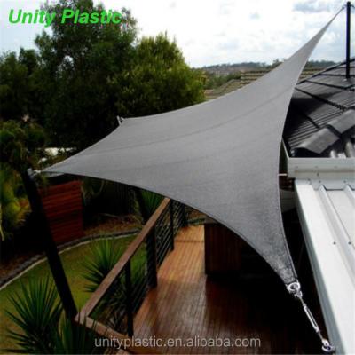 China Outdoor Rain Proof Shade Sail Plastic Balcony Cover For Sun Protection for sale