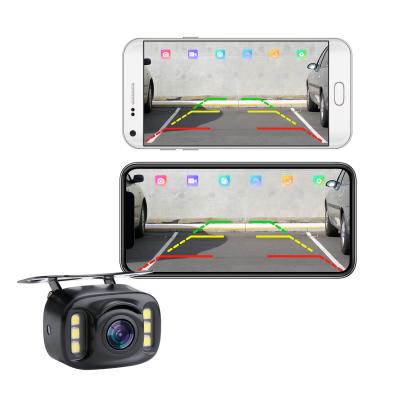 China Shockproof And Heavy Duty Phone APP Metal Camera 1080P HD Night Vision Wireless WiFi Car Backup Camera for sale