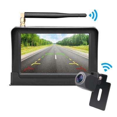 China Night Vision Backup Car 800*480 Car Camera Reverse Camera With 5 Inch Reversing Camera Monitor for sale