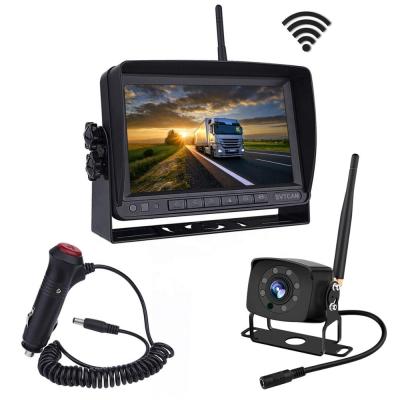 China Shockproof Night Vision Digital Camera Vehicle Control System 7Inch Wireless Monitor And System SVT-609KT for sale