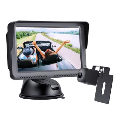 China 5 Inch 1080*600 RGB Wired Car Monitor AHD Car Rear View Camera For Truck Camera For Wired Bus RV Van Reverse Camera for sale