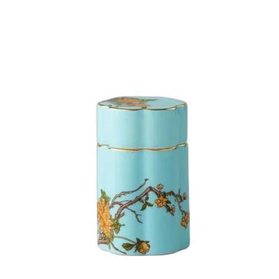 China Viable Wholesale Ceramic Custom Classic West Lake Toothpick Blue High Quality Holder for sale