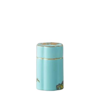 China Funny Cheap Price Viable Ancient Chinese Style Factory Blue Ceramic Toothpick Flower Toothpick Holder for sale