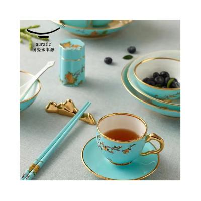 China Factory Direct New Classic Western Lake Blue Toothpick Holder Viable Pocket For Restaurant for sale