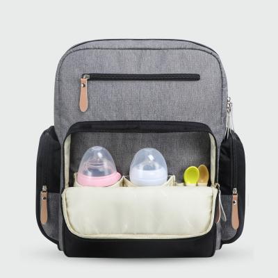 China Factory Direct Selling Viable Anti-theft Waterproof Diaper Packaging Baby Care Mommy Changing Bag for sale