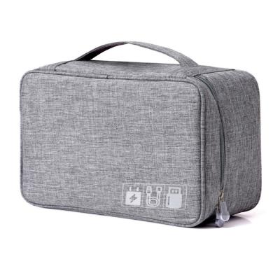 China Anti-Seismic Portable Electronics Accessories Bags Moving Electronics Organizer Bag Storage Bag For Electronics USB Earphone for sale