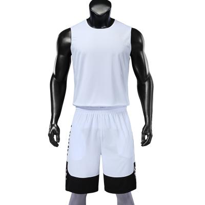 China Factory Supply New Custom Design Antibacterial Basketball Jersey Breathable Wear for sale