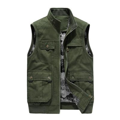 China Fall And Winter Men's Leisure Reversible Fashionable Sheer Cotton Vest for sale