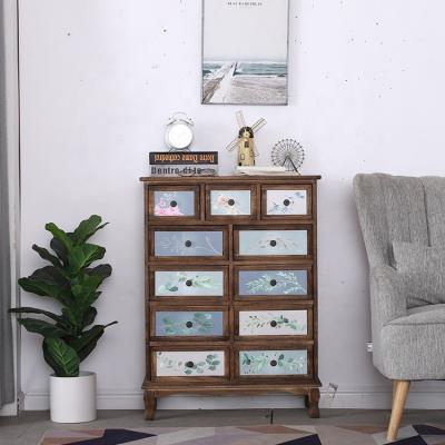 China Wholesale Adjustable Home Furniture Drawer Storage Bedroom Chest (Other) Wooden Drawers for sale