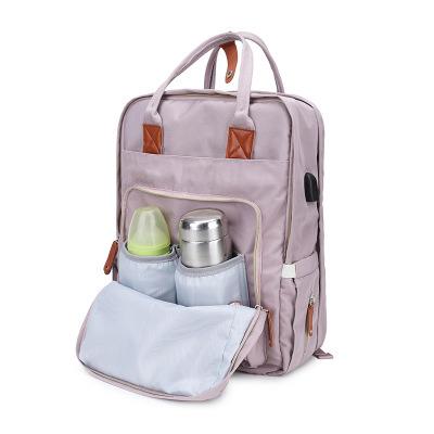 China Multifunctional Waterproof Mother Bag Baby Bottle Must-Have Bag Mothers Novice Backpack Diaper Bag for sale