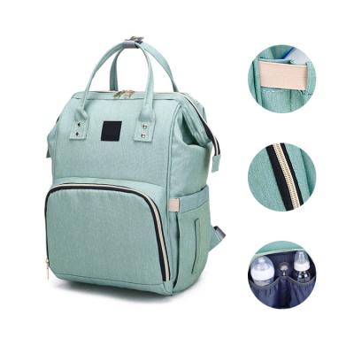 China Functional Customized Anti-theft Mummy Baby Diaper Bag Mummy Bag Backpacks Canton Promotion Mummy Baby Diaper Bag for sale