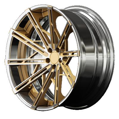 China Car Customized 1 Piece 2 Piece 17/18/19/20/21/22/24 Inch Super Deep Concave Wheel for sale