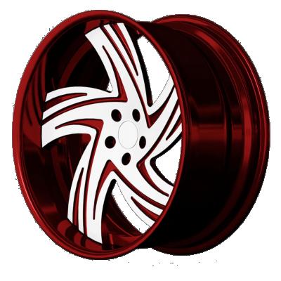 China Car Customized 1 Piece 2 Piece 17/18/19/20/21/22/24 Inch Super Deep Concave Wheel for sale