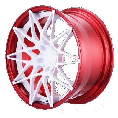 China Car Customized 17/18/19/20/21/22/24/26 5*112 1 Piece 2 Piece Super Deep Concave 5*114.3 Piece Forged Alloy Wheel Car Rim for sale