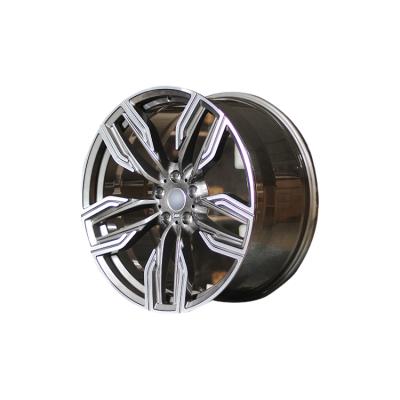 China 1 Piece Custom Gunmetal Machine Face Aluminum Car Wheels Forged Aluminum Racing Wheels for sale