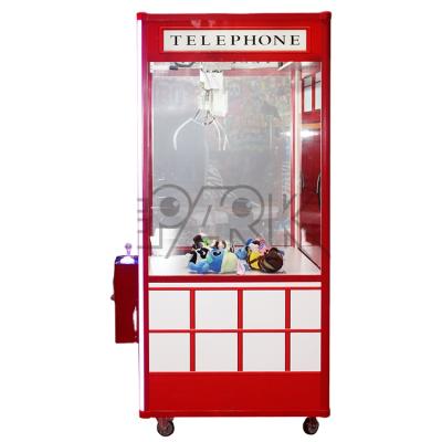 China Hardware Crane Machine With Coin Acceptor Excavator Redemption Gift Game Machine Hook Toy Machine for sale