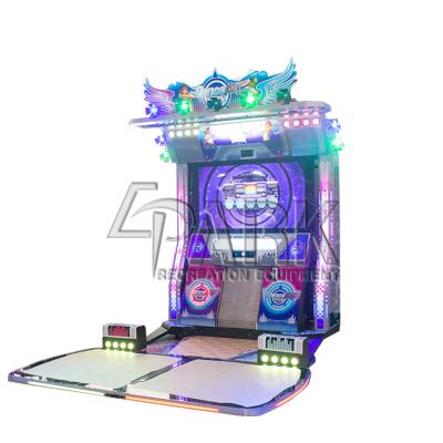 China Hardware 55 Inch LED Push Coin Game Dancing Revolution Arcade Machine /Dancing Video Arcade Game Machine For Sale for sale