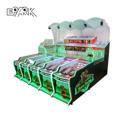 China Hardware and Meterial Win Money 5 Player Horse Racing Carnival Game Coin Operated Ticket Arcade Machine For Sale Redemption for sale