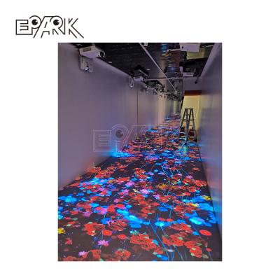 China 3d Hologram Floor Projection Game Simulator Interactive Indoor Game Advertising Interactive Ground Projection For Kid PE-Earth Projection Interaction for sale