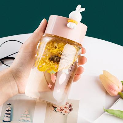 China Cute Sustainable Water Glass Water Bottle Drink Bottles Kids School Glass Bottle For Water for sale