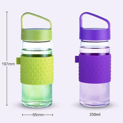 China Universal Viable Silicone Water Bottle Band, Stretchable Bottle Holder/Handle Strap For Outdoor Activities Running 350ml for sale