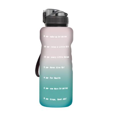 China Sustainable Outdoor Portable Plastic Water Bottle Leakproof Sports Plastic Water Bottle for sale