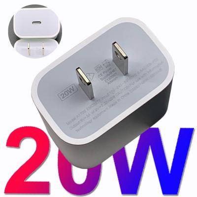 China For iPhone and other devices UK EU AU Plug 5W 18W 20W USB-C Power Adapter USB C Charger Block For iPhone 11 12 pro Max for sale