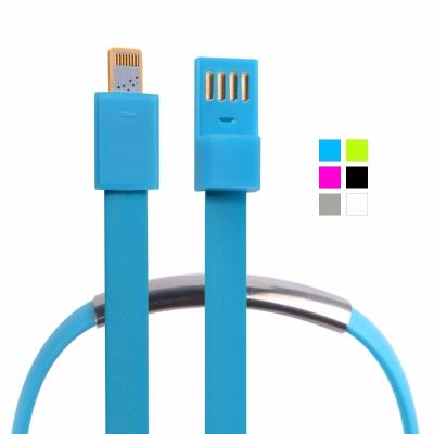 China Mobile Phone Types Tools Mini Wristband Micro USB Data Cable Portable Charger Charging Cable For iPhone for sale