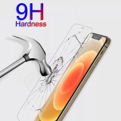 China Free Shipping Clear Cell Phone 9H 2.5D Film Tempered Glass Screen Protector For iphone 13 xs xs 8 7 6 plus max max 12 x 11 x apple pro xr for sale