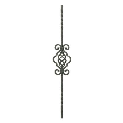 China Wrought iron ornament / Wrought Iron Picket / Wrought iron baluster/ Wrought iron flower p for sale