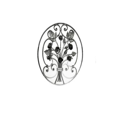 China Decorative wrought iron / Wrought Iron Rosette / Wrought iron ornament for sale