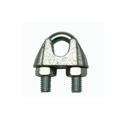 China DIN741 Malleable Wire Rope Clips, With or Without Grooves for sale