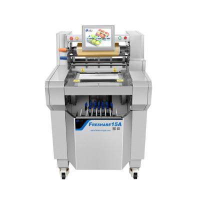 China NEWEEK Automatic Food Plastic Food Wrapper Wrapping and Sealing Packaging Machine for Supermarket Fruits and Vegetables for sale