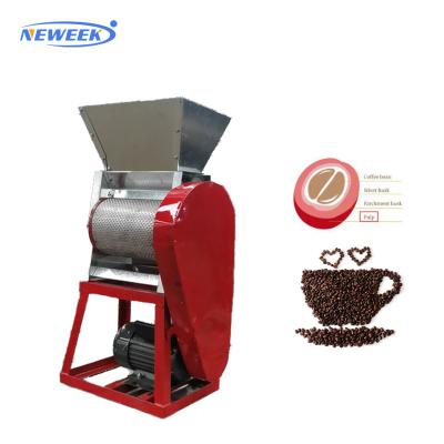 China food & Beverage Plant NEWEEK Mini Electric Coffee Bean Shelling Cocoa Bean Peeling Fresh Coffee Bean Peeler Machine for sale