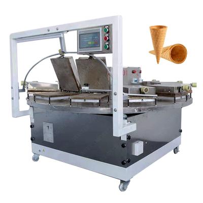 China food & Factory Neweek Hot Sale Egg Waffle Beverage Roll Machine Automatic Ice Cream Cone Maker Machine for sale