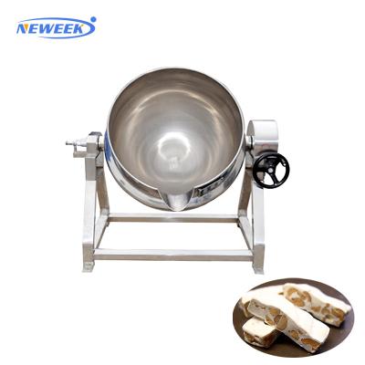 China food & Automatic Beverage Plant NEWEEK Kettle Lined Large Commercial Electric Cooking Pot Cooking Machine for sale