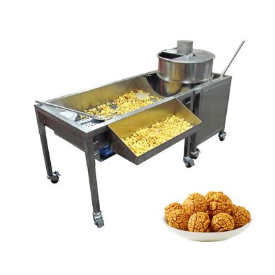 China Factory NEWEEK Automatic Soft Electromagnetic Heating Soft Snacks Ball Popcorn Industrial Popcorn Machine for sale