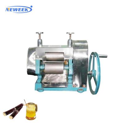 China NEWEEK Home Use Hand Fresh Saccharum Sugar Cane Juice Making Machine 52kg/h for sale