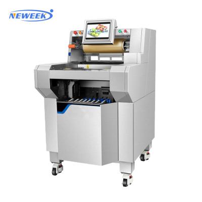 China NEWEEK Automatic Plastic Food Meat Cling Wrapping Machine Food Packaging Machine for sale