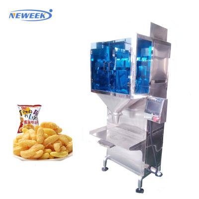 China Food NEWEEK Dual Output Sugar Salt Desiccant Filling Machine for sale